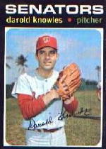 1971 Topps Baseball Cards      261     Darold Knowles